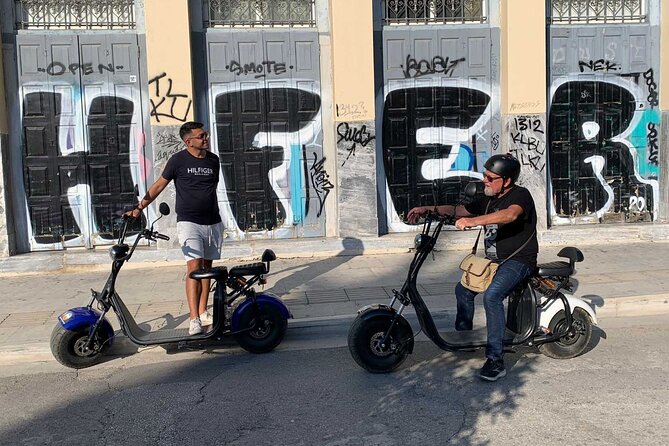 GoPro Adventure Tour in Acropolis area by E-Scooter - Off-Road Sections Near the Ancient Agora and Temple of Hephaestus