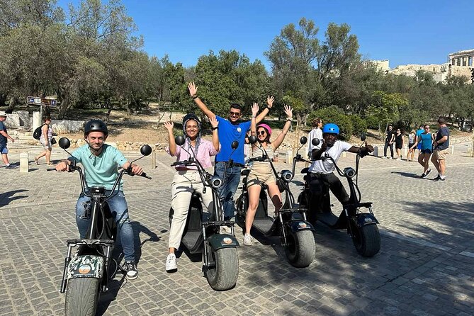 GoPro Adventure Tour in Acropolis area by E-Scooter - Meeting Point on Kavalloti Street and Getting Comfortable Fast