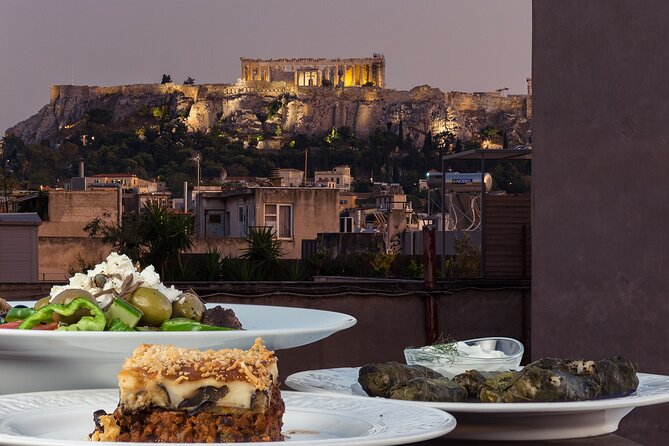 Greek Meze Cooking class and dinner with an Acropolis view - Athens Meze with an Acropolis view: a smarter way to do dinner