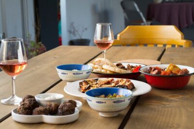 Greek Meze Cooking class and dinner with an Acropolis view - The menu you cook and eat: tzatziki, pies, dolmades, and more