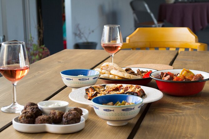 Greek Meze Cooking class and dinner with an Acropolis view - The menu you cook and eat: tzatziki, pies, dolmades, and more