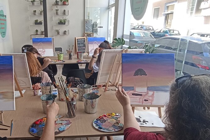 Guided Paint & Sip Workshop in Central Athens - Key highlights I think you’ll care about