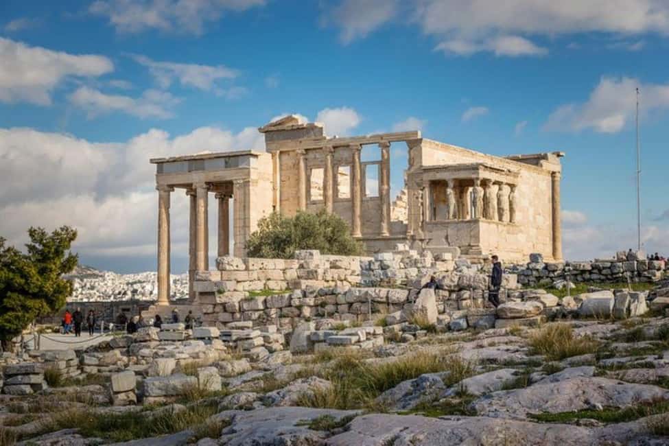 Guided walking tour of Acropolis with transportation - The 1.5-hour Acropolis walk: Propylaea, Nike, Parthenon
