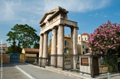 Highlights and Hidden Gems of Athens Walking Tour - Dionyssiou Areopagitou street: where the “big names” line up