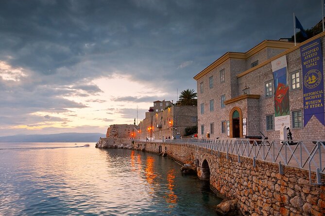 "Hydra: Wander the Cosmopolitan Car-Free Island on Foot" - Hydra Town on foot: ports, mansions, and the island’s old defenses