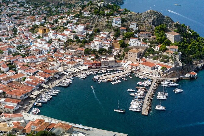 "Hydra: Wander the Cosmopolitan Car-Free Island on Foot" - Athens to the water: a Mercedes ride that actually helps