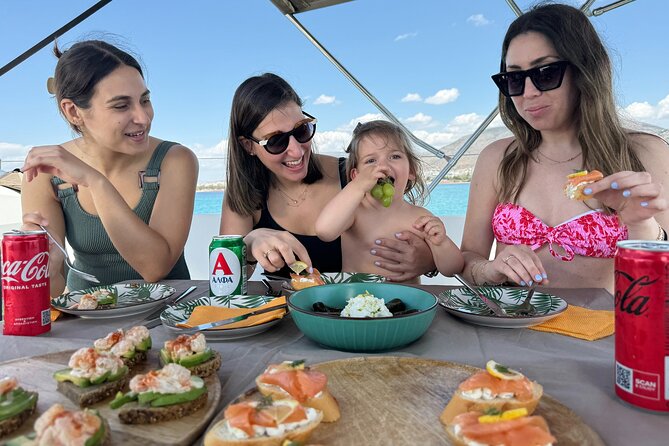 Luxury Catamaran Morning Semi-Private & Greek Gastronomy Athens - Duration and pacing: a 5-hour morning that still leaves you time