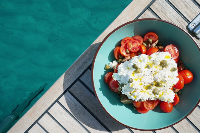 Luxury Catamaran Sunset Semi-Private & Greek Gastronomy in Athens - The meal is part of the island break