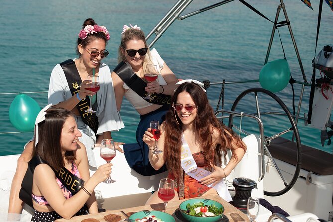Luxury Catamaran Sunset Semi-Private & Greek Gastronomy in Athens - Hydrousa island swim time and a Greek meal break