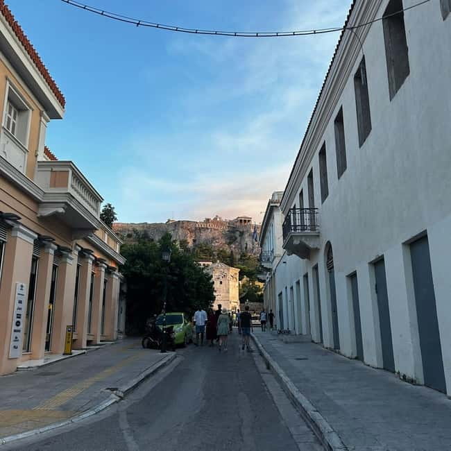 Magic Walk in Athens with Local Friends - Stop 3: Plaka Streets and Sunset-Worthy Views (About 20 Minutes)
