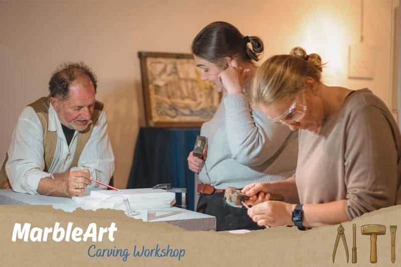 Marble Carving Workshop and Cultural Tour - Cycladic Art - The 7-step carving flow: from drawing to idol-relief depth