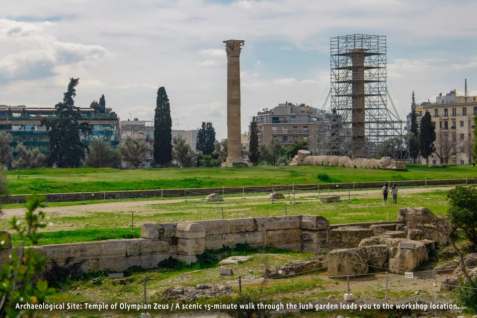 Marble Carving Workshop: Create Your own Symbol of Strength - Add-On Value: Looking Closely at Sculptures in Athens