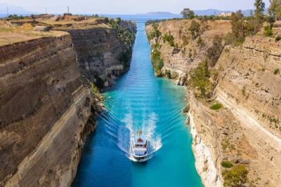 Mercedes Private Tour Corinth Canal-Ancient Nemea & Wine Tasting - Corinth Canal: A Fast Engineering Hit With Big-Photo Potential