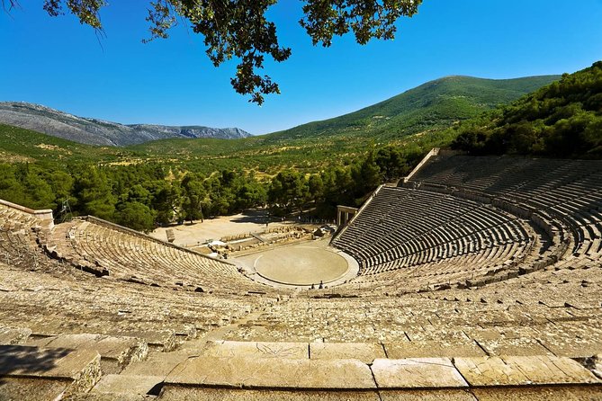 Mercedes Private Tour to Mycenae, Nafplio, Epidaurus Theater - Stop 5: Ancient Theatre of Epidaurus (about 1 hour) and the coin-trick moment