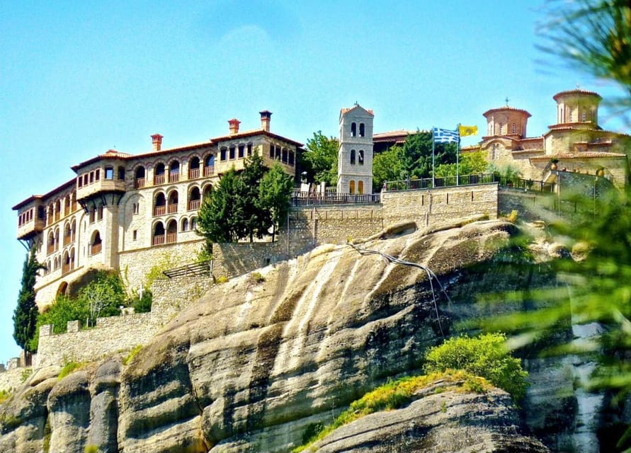 Meteora Monasteries: Full Day Tour from Athens - Photo stops at Holy Trinity, Rousanou, and St. Nicholas Anapavsa