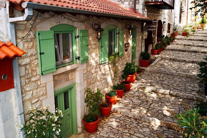 Mt. Villages of Arcadia & Clifftop Monastery Private Day Trip - Corinth Canal: The Big Landscape Stop to Start Your Day