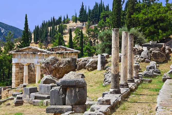 Mystical Delphi & Famous Oracle Full Day Private Tour from Athens - Tholos of Athena Pronaia: a short stop with strong photo potential