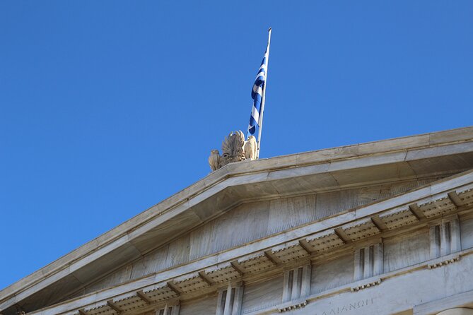 Myths and Legends of Athens Walking Tour - Stop 1: Academy of Athens and the creation-of-the-world angle