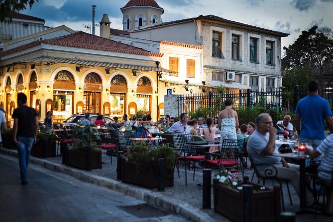 Nightlife Athens Tour inc. rooftops, tastings & 3 drinks - Syntagma after dark: starting with the right kind of Athens