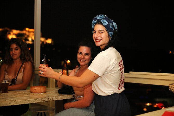 Nightlife Athens Tour inc. rooftops, tastings & 3 drinks - Price and value: what $112.39 buys you