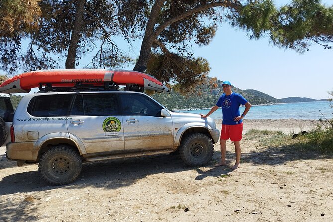 Offroad experience and at the end Sea Canoe - Snack energy and food timing that keeps you moving