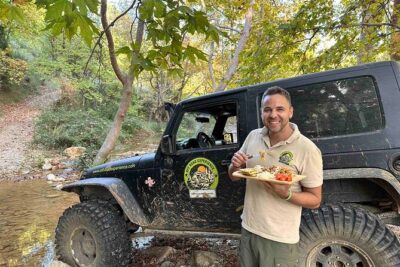 Offroad Experience Jeep Tour and Lunch in Nature - From Your Airbnb to Dervenochoria: How the Morning Unfolds