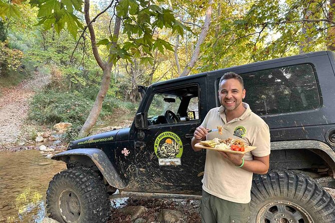 Offroad Experience Jeep Tour and Lunch in Nature - From Your Airbnb to Dervenochoria: How the Morning Unfolds