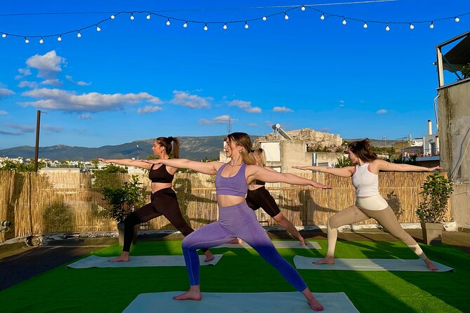 Outdoor Yoga and Pilates with Akropolis view - Key highlights at a glance