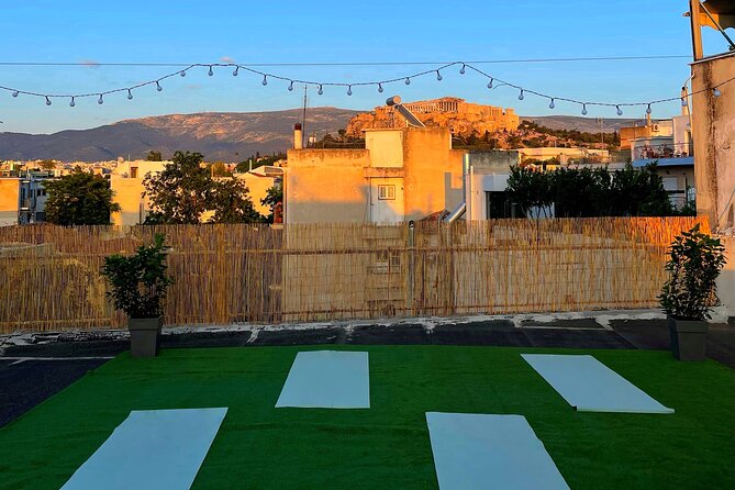 Outdoor Yoga and Pilates with Akropolis view - The Acropolis View Is the Real “Accessory”