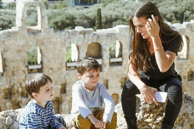 Private Acropolis for Families Tour - Materials, gifts, and the optional Digipast add-on