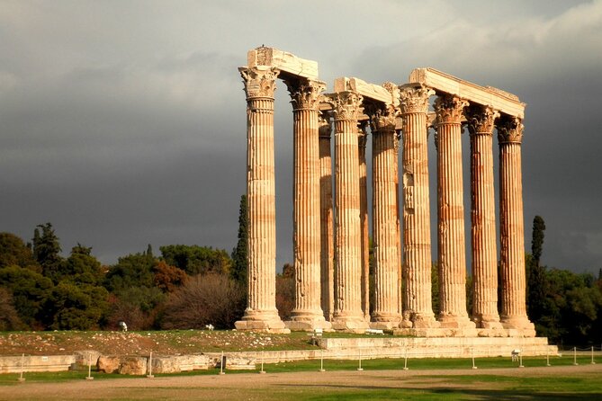 Private Athens & Acropolis Highlights and Mythological Tour - Temple of Olympian Zeus: The Huge Ambition of Athens