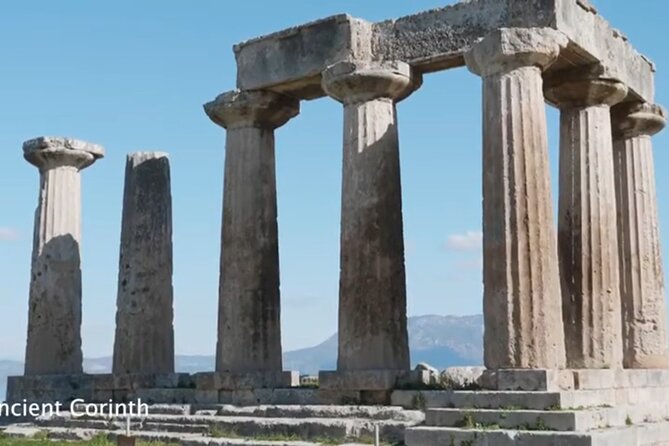 Private Biblical Apostle Paul steps in Ancient Corinth. - Corinth Canal: Engineering History You Can See, Even With Limited Time
