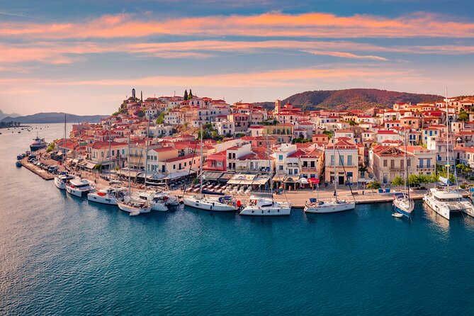 Private Boat Trip to Hydra and Poros to Discover the Saronic Gems - Poros: Town Strolls, Sea Swimming, and That Waterfront Feeling