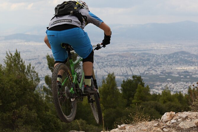 Private Mountain Bike,Trail Ride Tour of Mount Ymittos, Athens. - Meeting up: metro-friendly access and easy pickup options