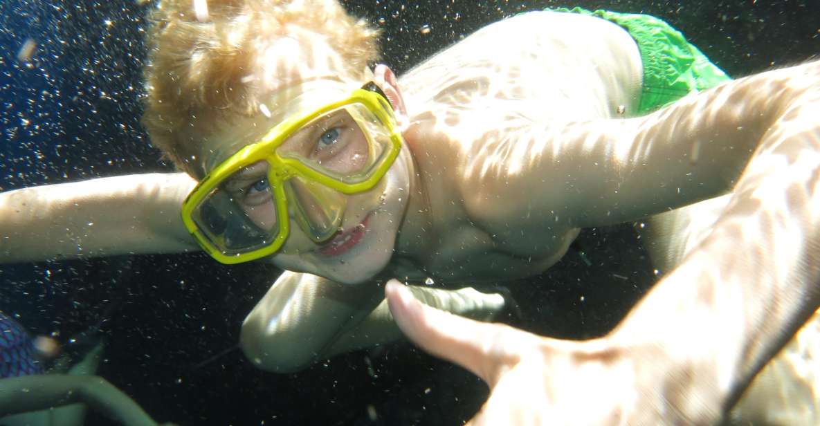 Private Rib Cruise to Poseidon Temple at Sounio Cape - Onboard comforts: snacks, fruit, and that underwater photo option
