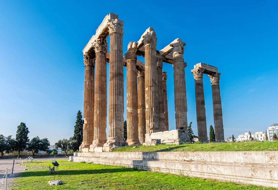 Private sightseeing in Athens (3 hours) - Temple of Olympian Zeus and Panathenaic Stadium: Big Forms, Short Stops