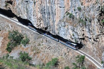 Private Tour Corinth, Cog Railway Trip, Cave of Lakes, Kalavryta - Corinth Canal: the 80-meter wall you can actually see