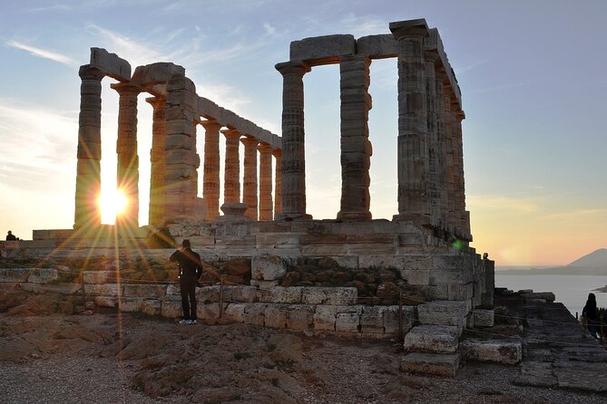 Private Tour with the Best Sunset at Sounion and Vouliagmeni Lake - Temple of Poseidon at Cape Sounion: The Real Payoff for Sunset Viewers