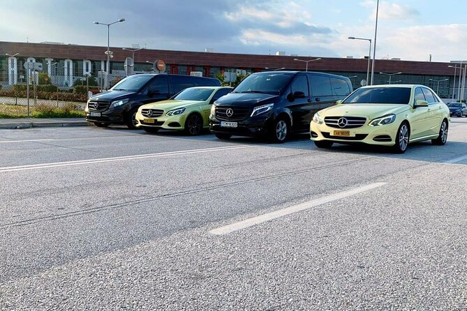 Private transfer Airport - Athens - Timing: planning for the 1 to 5 hour ride window