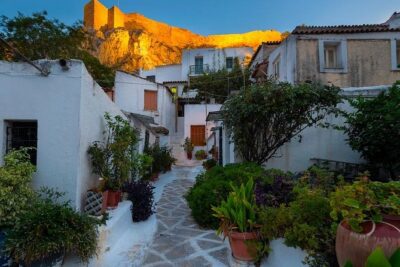 Private walking tour- Enjoy a Sunset Tour in Plaka - Plaka’s old lanes: Lysicrates area to Tripodon Street