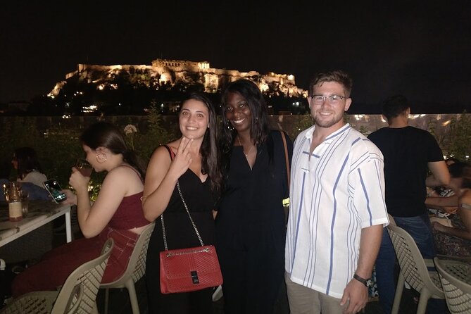 Rooftop Bar Hopping with Local Friends - Stop One: Monastiraki Square Roots and a Glass of Greek Wine