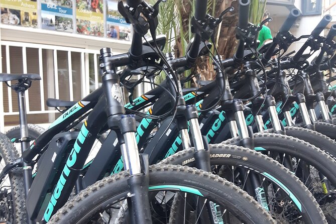Small-Group Athens Scenic e-Bike Tour - Bianchi e-bikes, helmets, and the reality of riding in a city