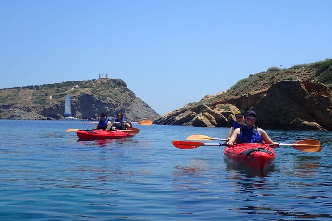 Sounio Sea Kayak Tour to the Temple of Poseidon full program - The Temple of Poseidon Stop: About an Hour With Admission Included