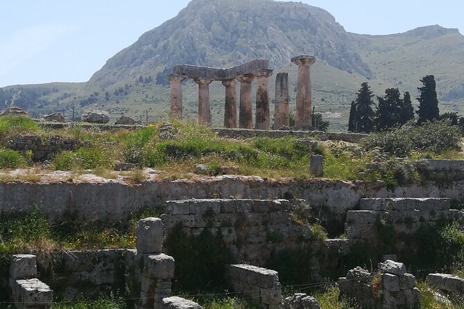 St. Paul’s Footsteps: Biblical Ancient Corinth & Daphni Monastery - Temple of Apollo: quick, iconic Doric columns