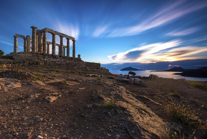 Sunset & swimming at Cape Sounio, Poseidon temple - Key highlights you’ll feel from the start