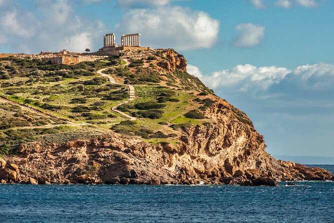 Sunset tour to Cape Sounio Poseidon Temple And Athens Riviera 5h - Temple of Poseidon: Doric Columns, Cliff Views, and the Myth Layer