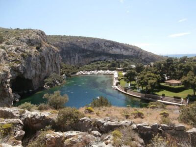 Temple of Poseidon - Vouliagmeni Lake: mineral water and a calm viewpoint