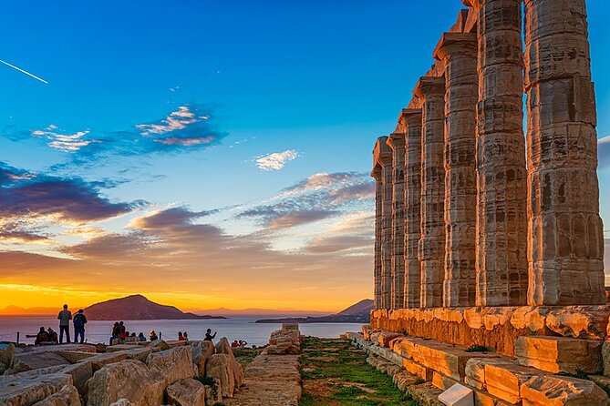 The adventure of Athens best and Poseidon's temple in cape Sounion - Acropolis time: Propylaea, Athena Nike, Parthenon, and Erechtheion