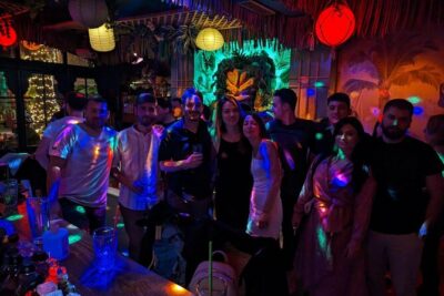 The NightCrawlers | Athens Bar Hopping | Pub Crawl - Stop 1: Favorita for the owner-shot welcome and a Greek-island bar mood