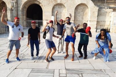 Treasure Hunt Around Acropolis— Private Group - How the Treasure Hunt Works Around the Acropolis Hill